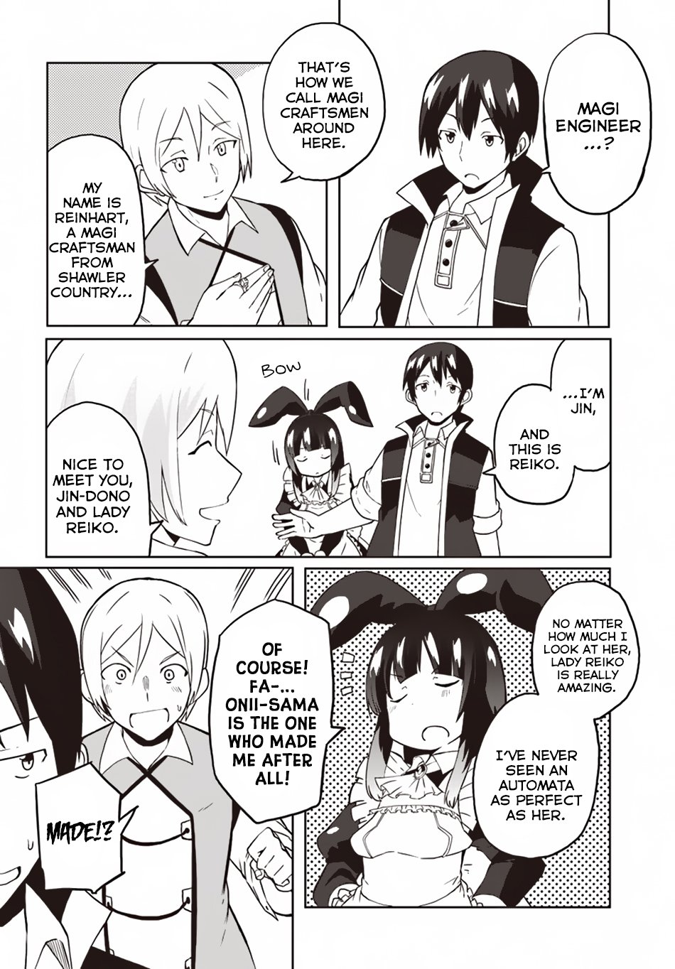 Magi Craft Meister Chapter 21 page 12 - Chapter 21