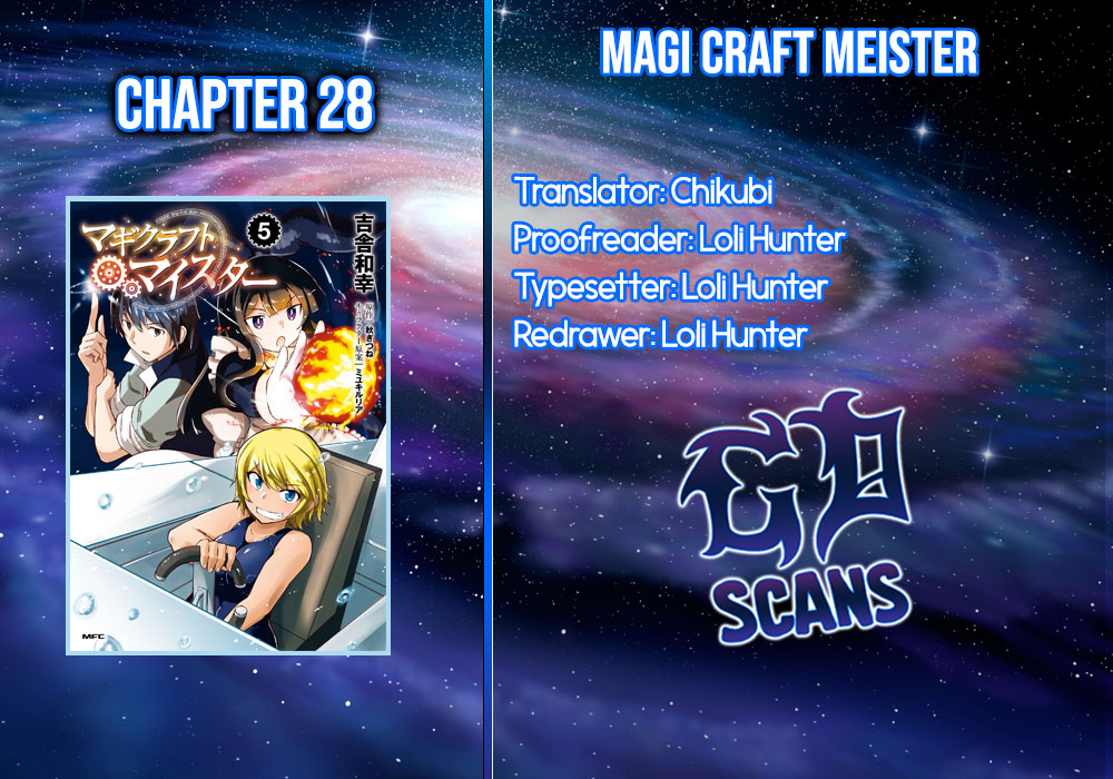 Magi Craft Meister Chapter 28 page 1 - Chapter 28: First Flight