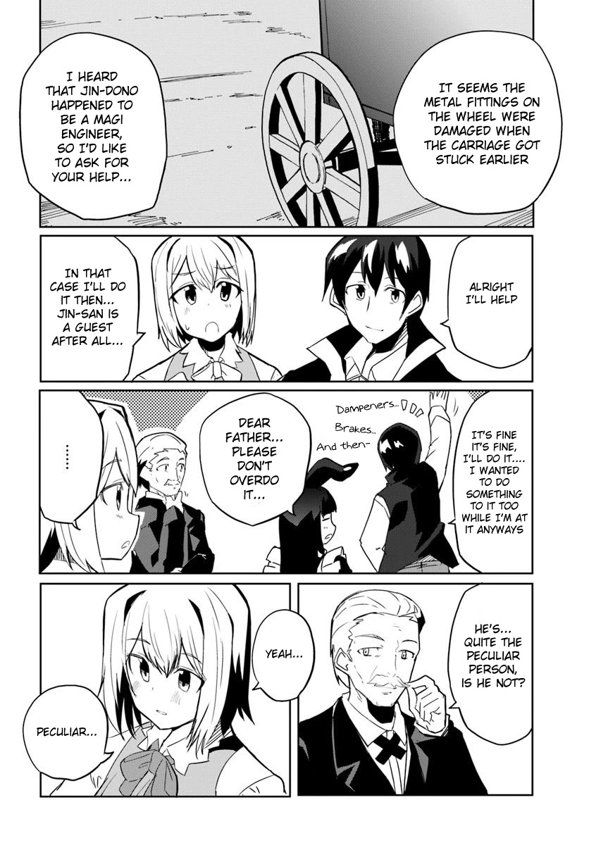 Magi Craft Meister Chapter 29 page 21 - Chapter 29: Kite, Kite, Fly High