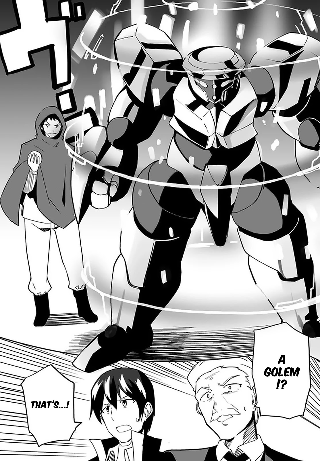 Magi Craft Meister Chapter 30 page 12 - Chapter 30: Versus Golem