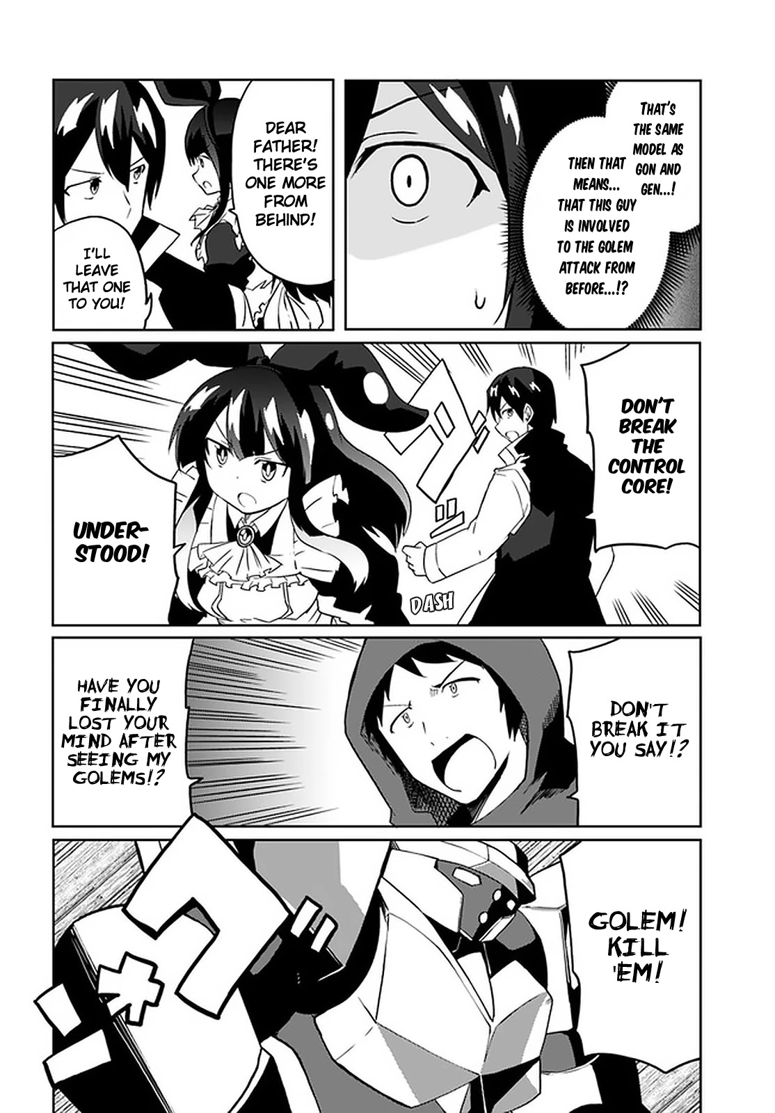 Magi Craft Meister Chapter 30 page 13 - Chapter 30: Versus Golem