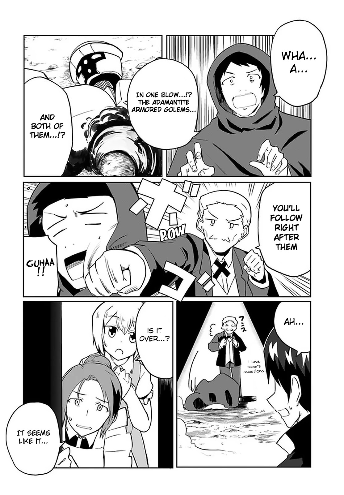 Magi Craft Meister Chapter 30 page 16 - Chapter 30: Versus Golem