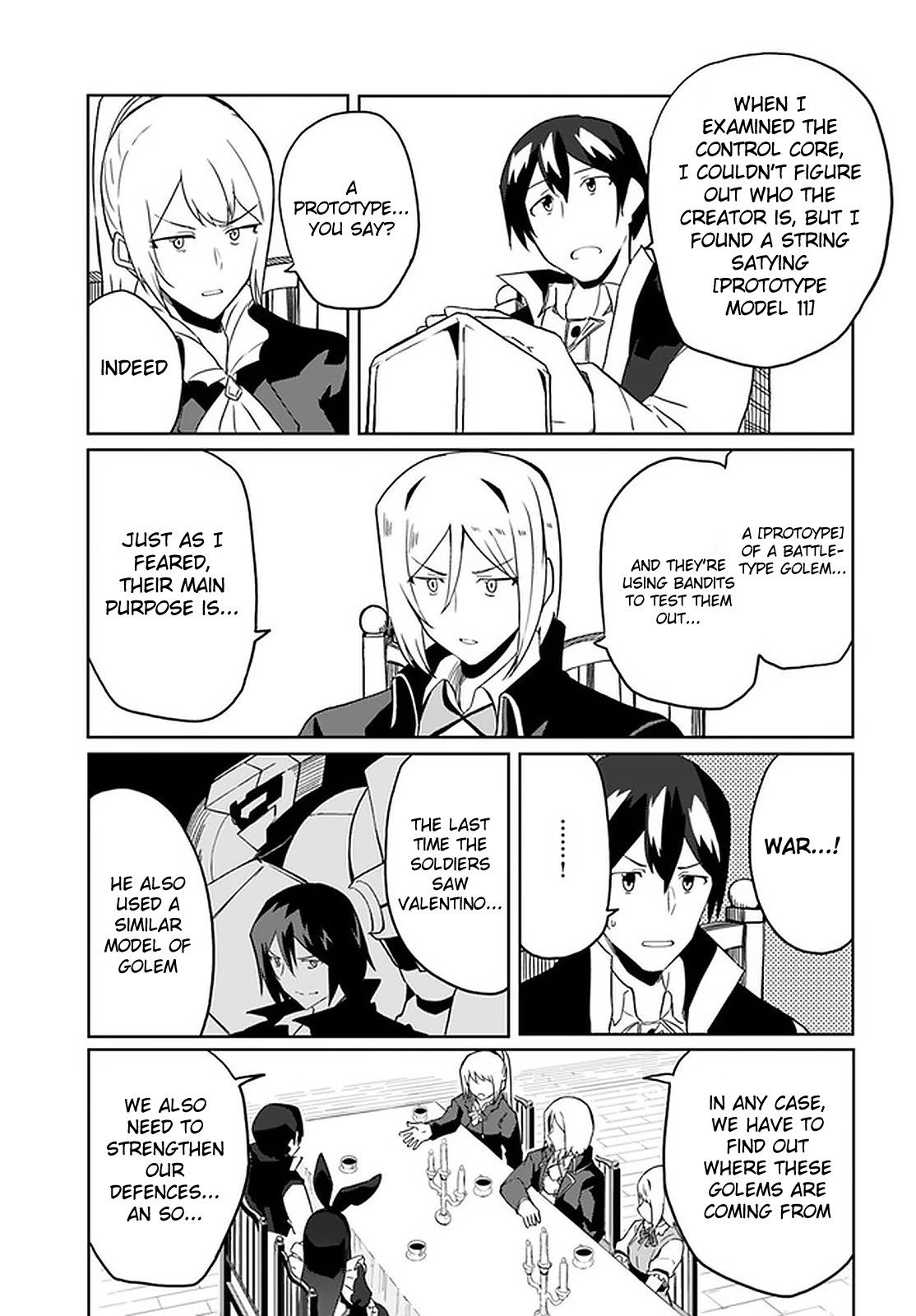 Magi Craft Meister Chapter 30 page 21 - Chapter 30: Versus Golem