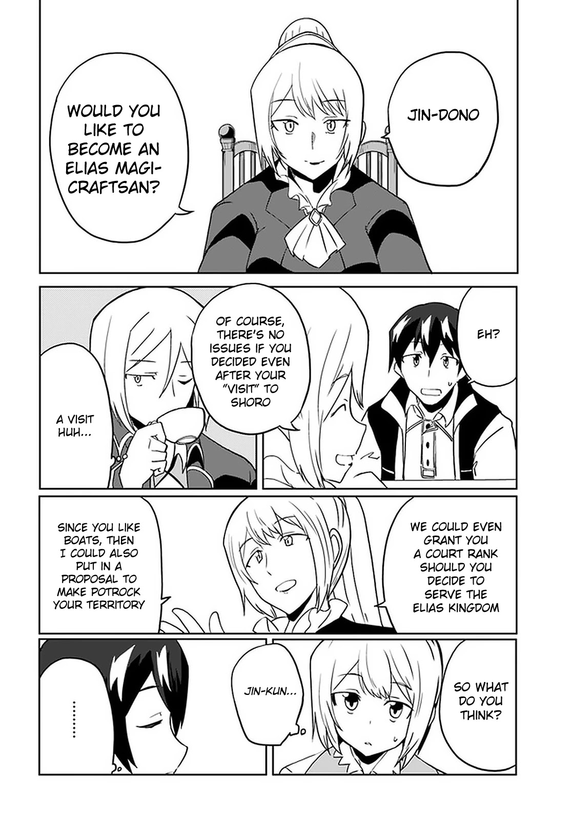 Magi Craft Meister Chapter 30 page 22 - Chapter 30: Versus Golem