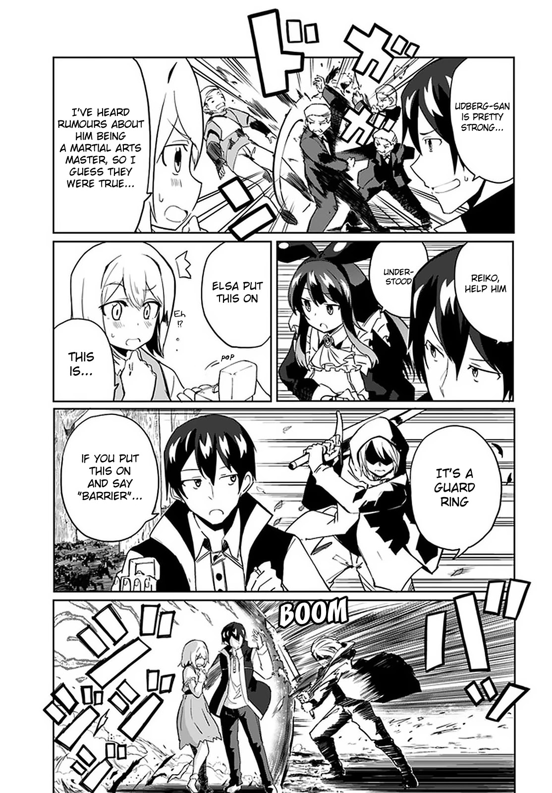 Magi Craft Meister Chapter 30 page 6 - Chapter 30: Versus Golem