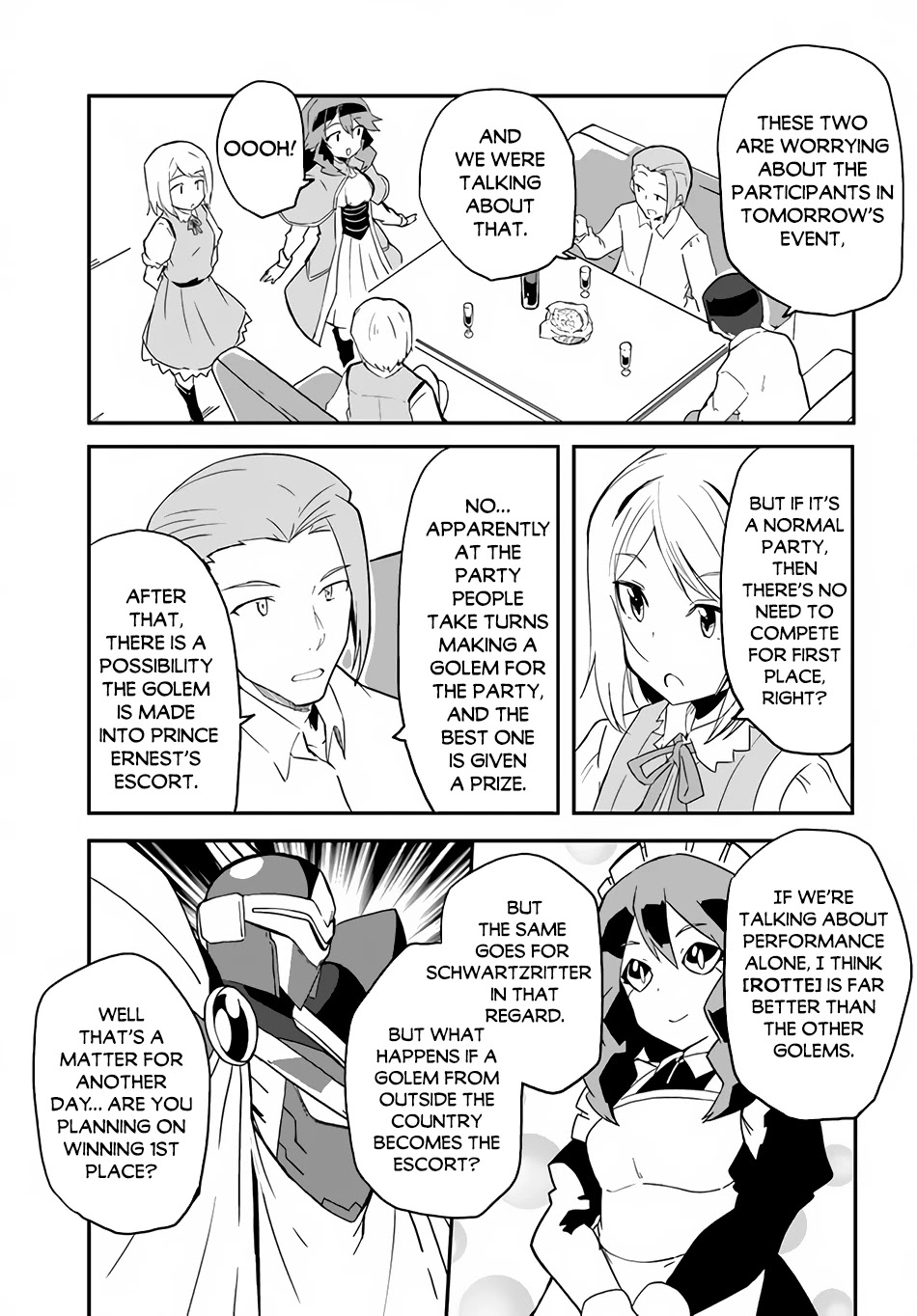Magi Craft Meister Chapter 33 page 16 - Chapter 33: Secret