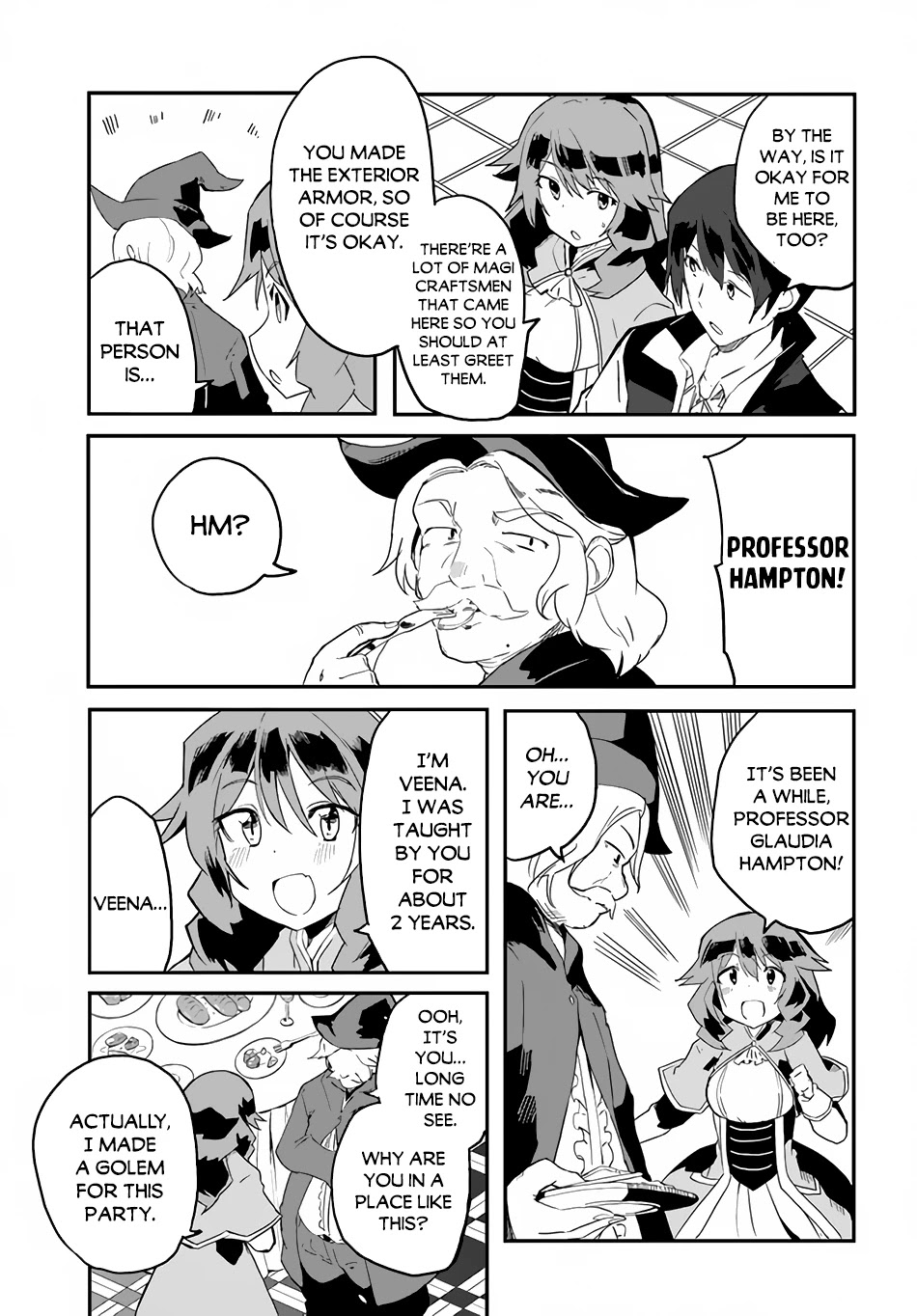 Magi Craft Meister Chapter 33 page 4 - Chapter 33: Secret