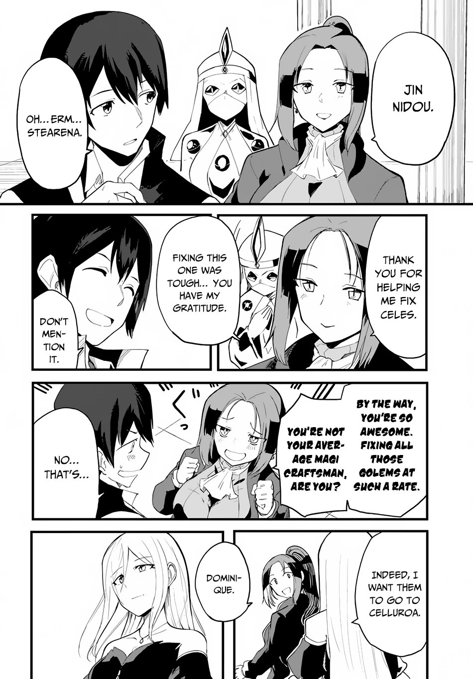 Magi Craft Meister Chapter 35 page 3 - Chapter 35