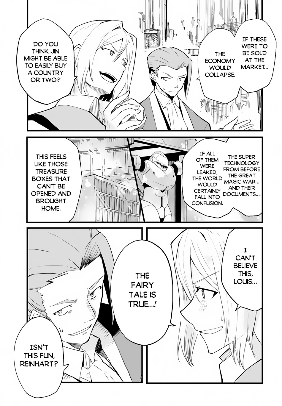 Magi Craft Meister Chapter 36 page 19 - Chapter 36: Welcome to Hourai Island