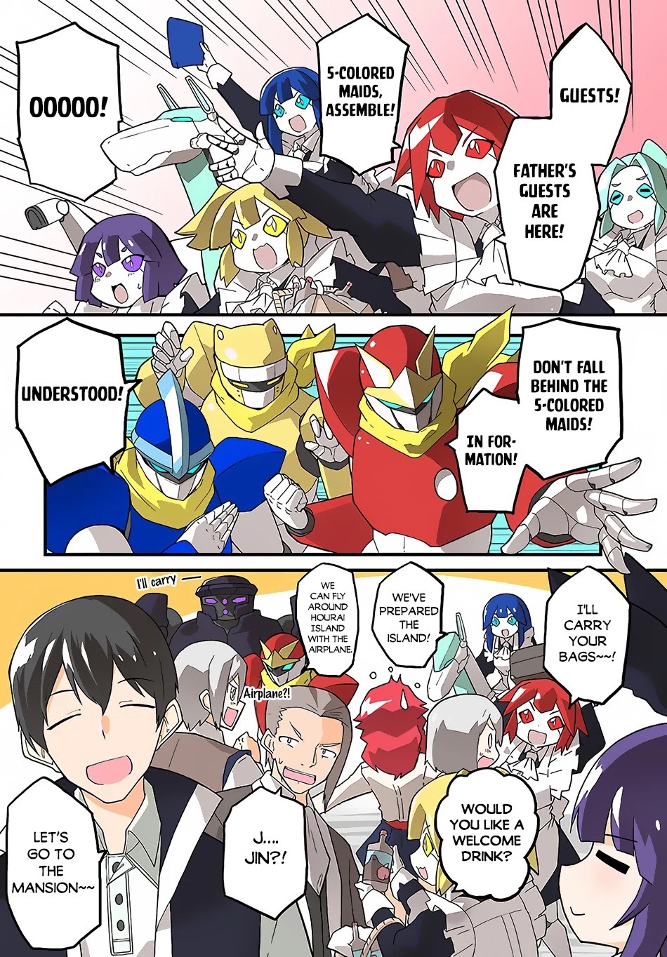 Magi Craft Meister Chapter 36 page 4 - Chapter 36: Welcome to Hourai Island