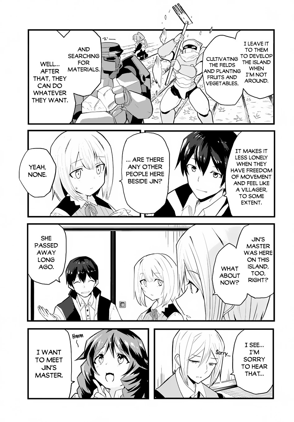 Magi Craft Meister Chapter 36 page 7 - Chapter 36: Welcome to Hourai Island