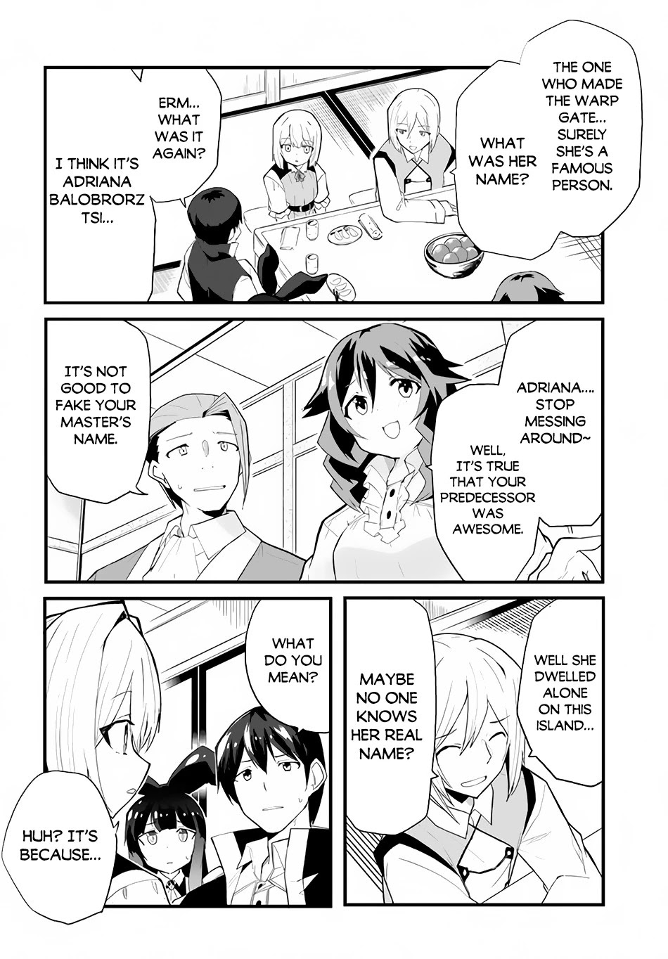 Magi Craft Meister Chapter 36 page 8 - Chapter 36: Welcome to Hourai Island