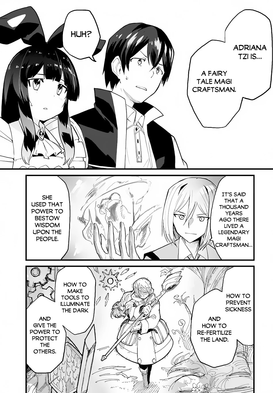 Magi Craft Meister Chapter 36 page 9 - Chapter 36: Welcome to Hourai Island