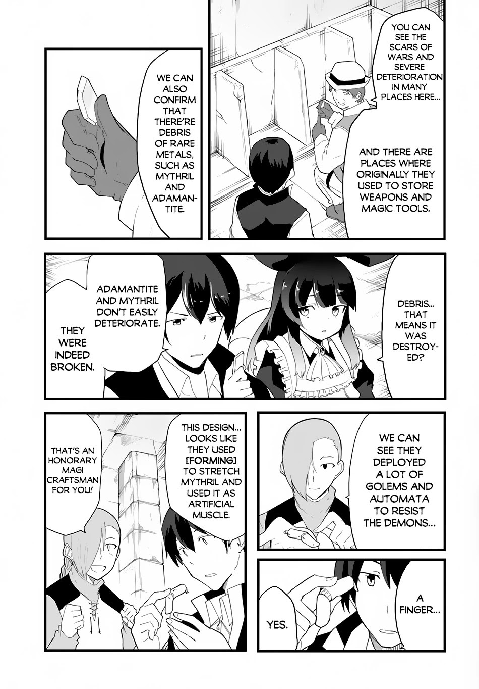 Magi Craft Meister Chapter 38 page 10 - Chapter 38: To the Ruins
