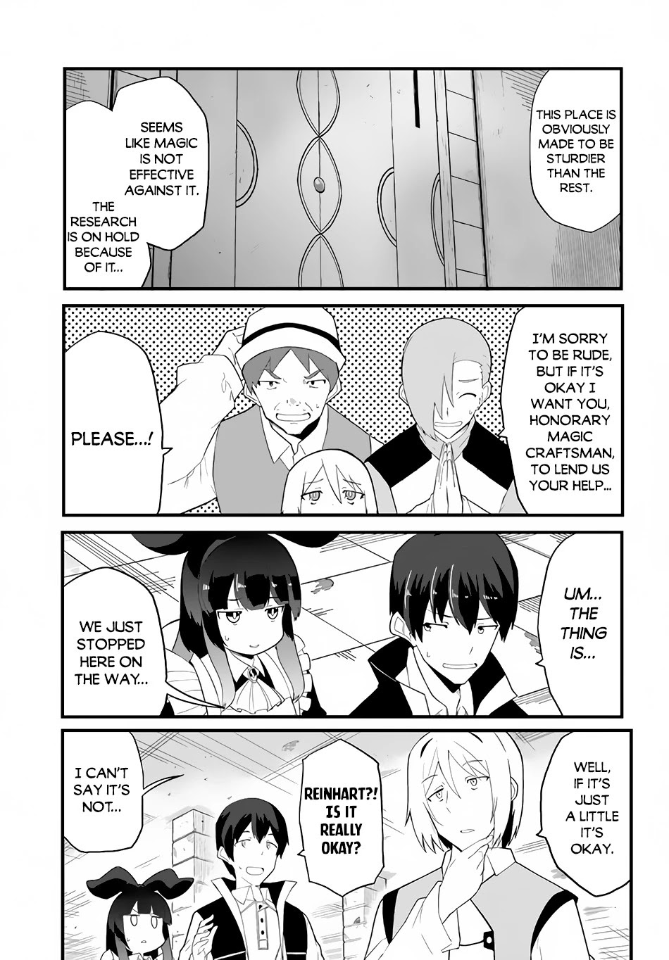 Magi Craft Meister Chapter 38 page 14 - Chapter 38: To the Ruins