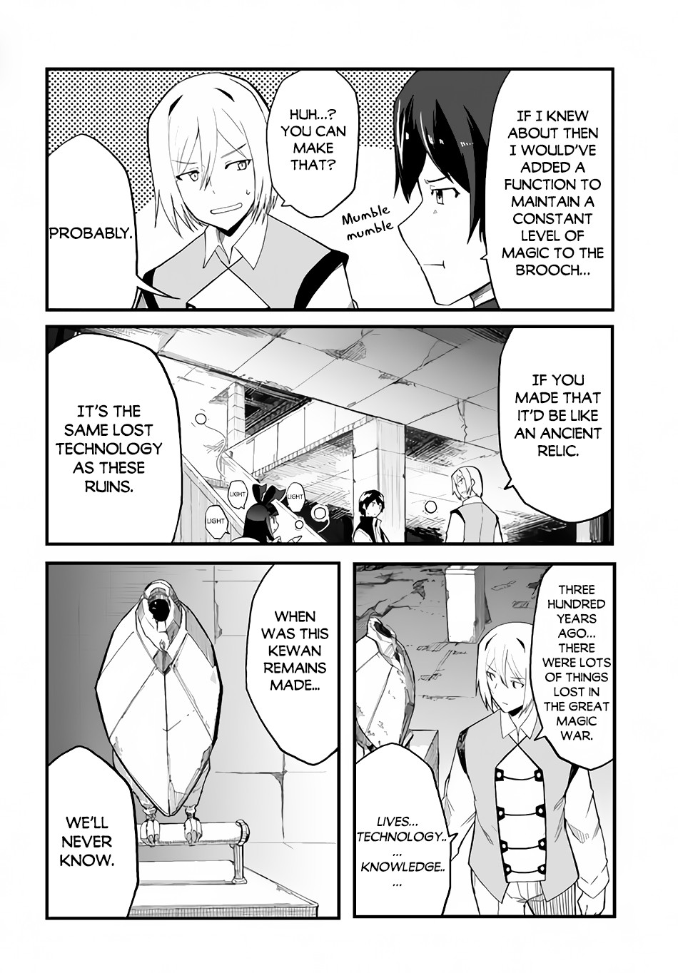 Magi Craft Meister Chapter 38 page 5 - Chapter 38: To the Ruins