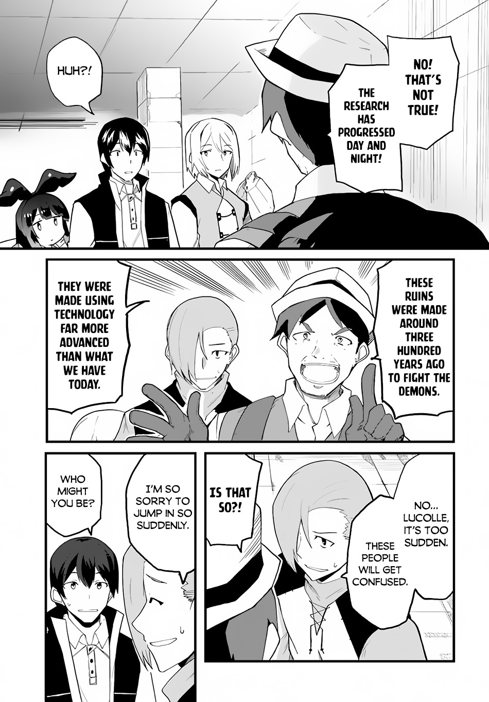 Magi Craft Meister Chapter 38 page 6 - Chapter 38: To the Ruins
