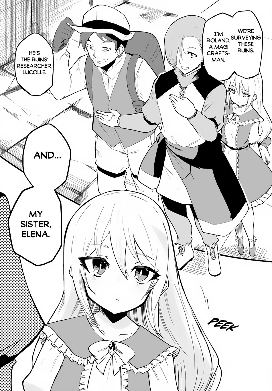Magi Craft Meister Chapter 38 page 7 - Chapter 38: To the Ruins