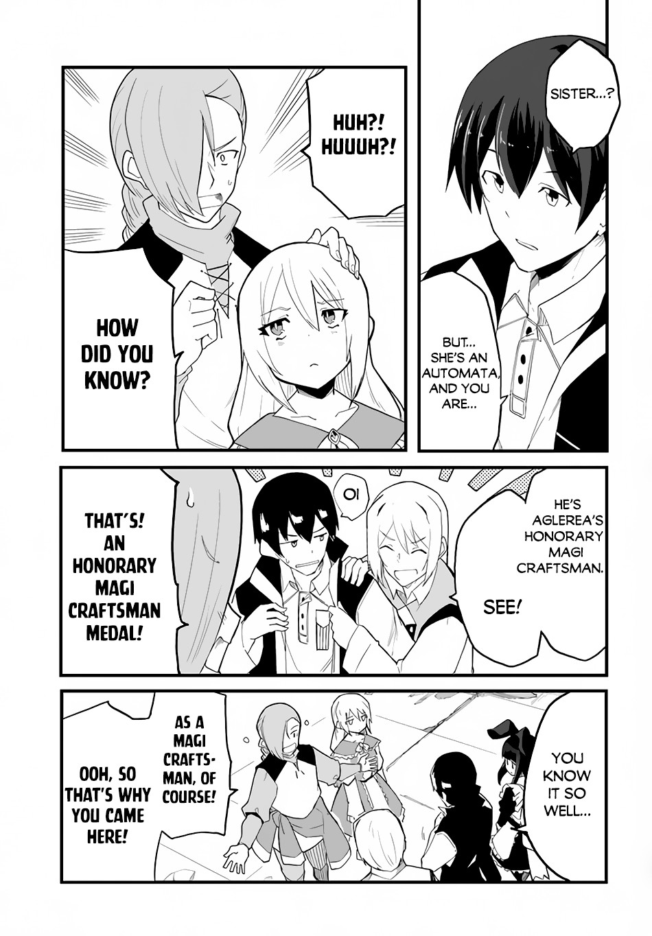 Magi Craft Meister Chapter 38 page 8 - Chapter 38: To the Ruins