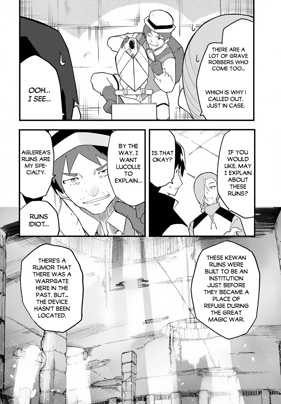 Magi Craft Meister Chapter 38 page 9 - Chapter 38: To the Ruins