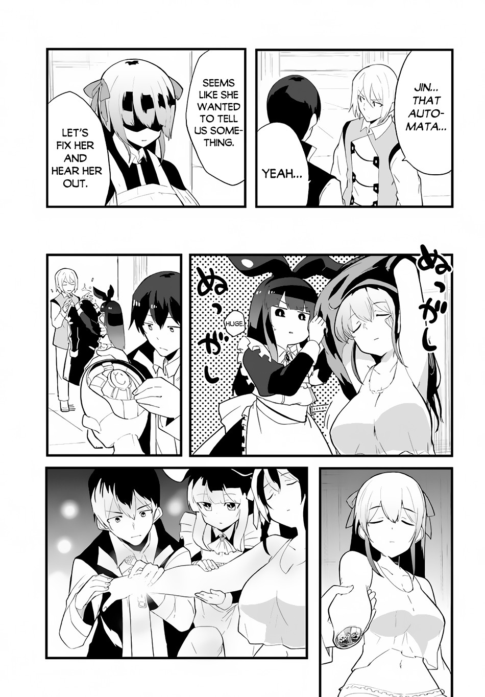 Magi Craft Meister Chapter 39 page 12 - Chapter 39: Gigas