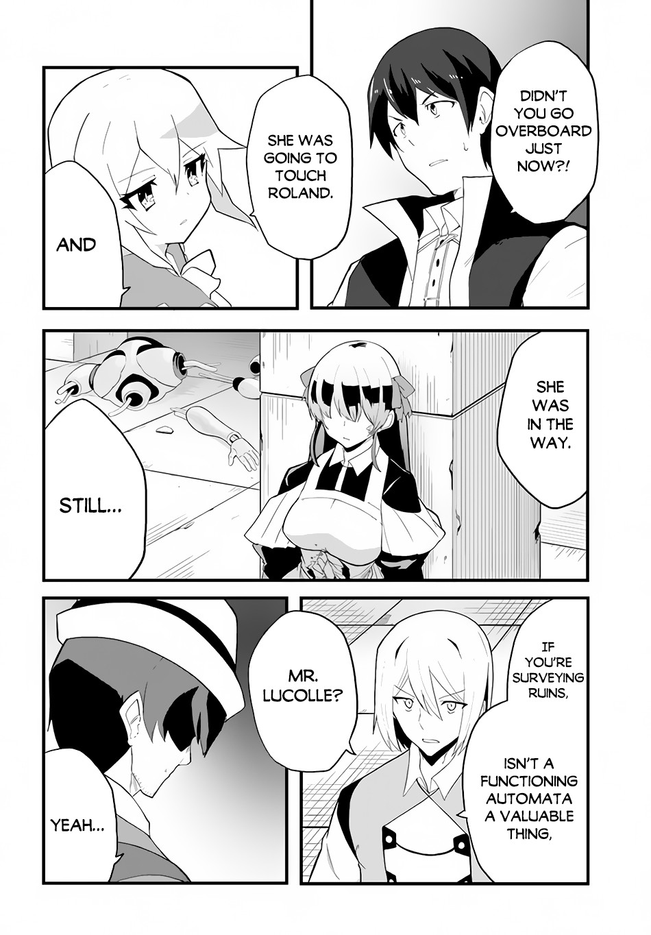 Magi Craft Meister Chapter 39 page 9 - Chapter 39: Gigas