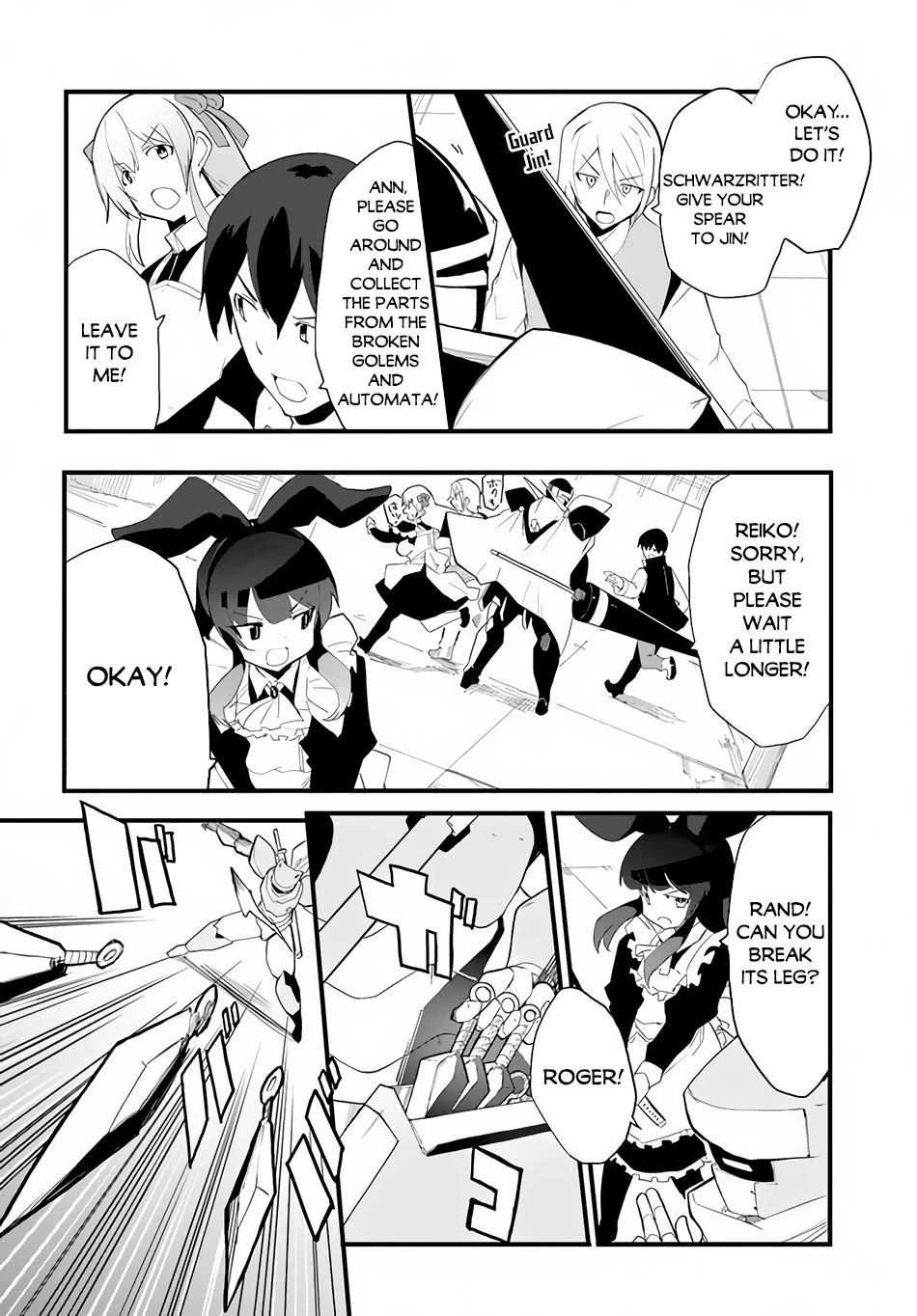 Magi Craft Meister Chapter 40 page 17 - Chapter 40: Fierce Battle
