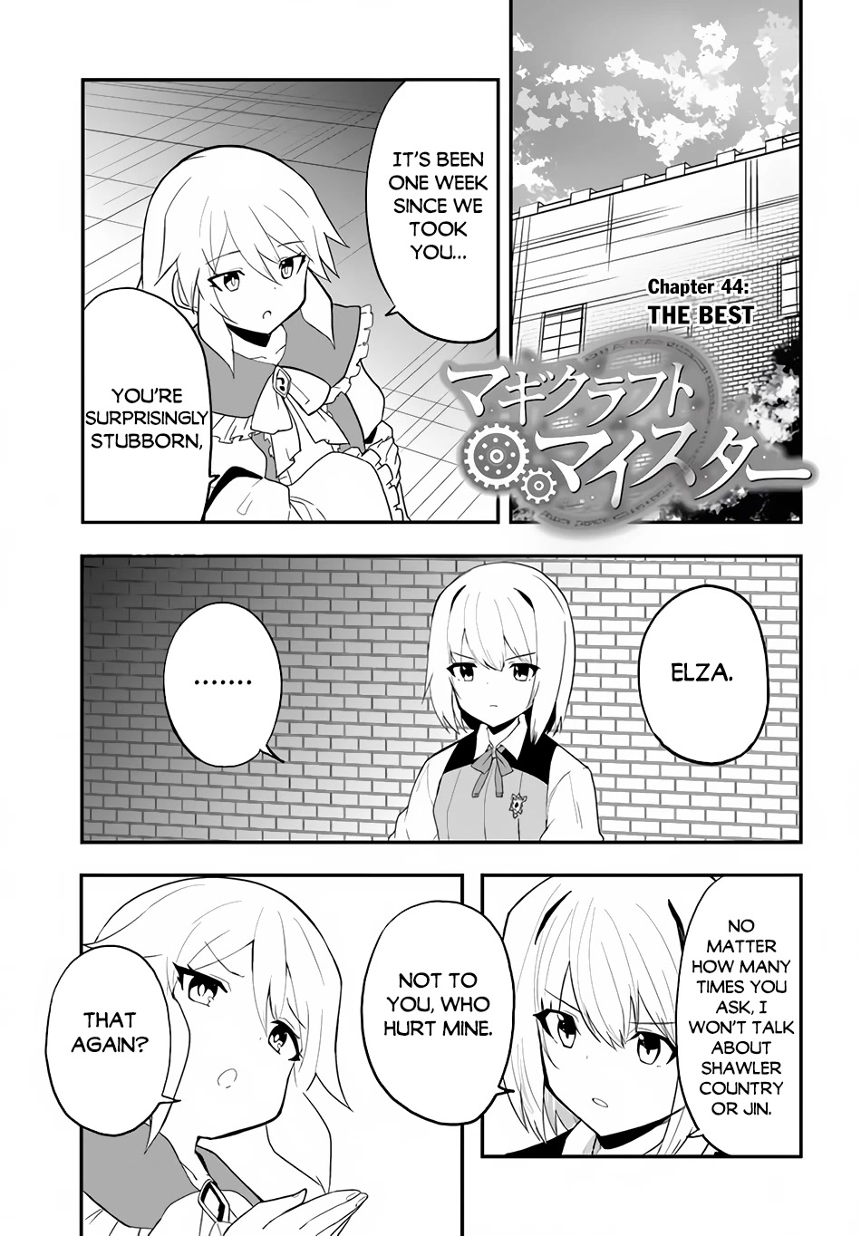 Magi Craft Meister Chapter 44 page 2 - Chapter 44: The Best
