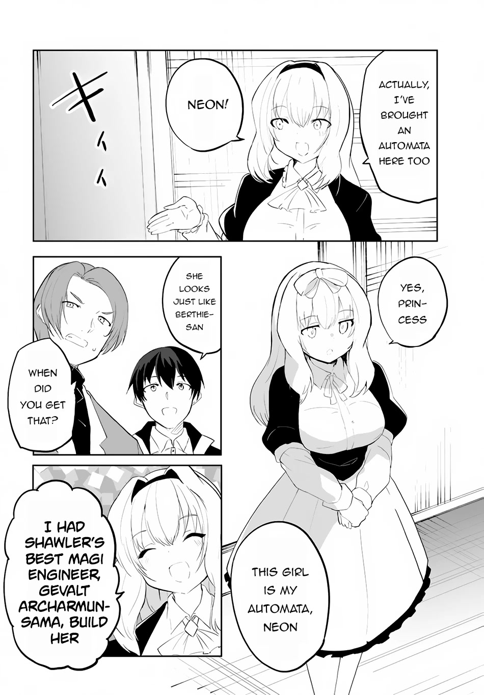 Magi Craft Meister Chapter 54 page 11 - Chapter 54