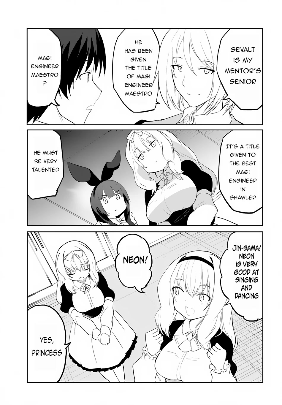 Magi Craft Meister Chapter 54 page 12 - Chapter 54