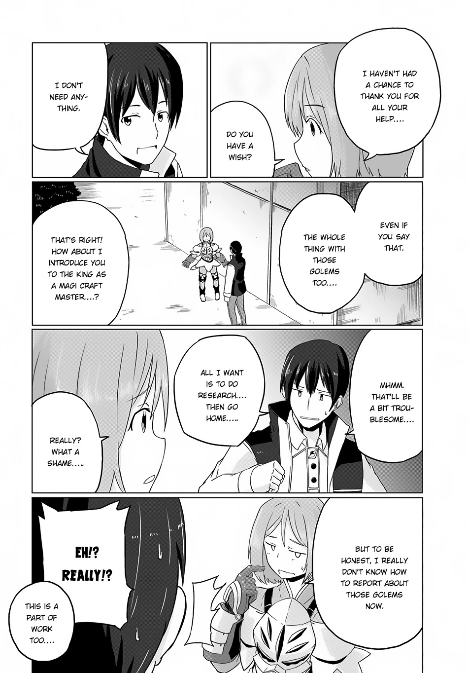 Magi Craft Meister Chapter 6 page 34 - Chapter 6: Assault