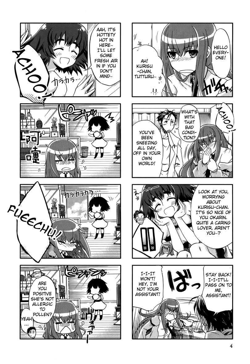 Magi-Cu 4-koma - Steins;Gate - Sekaisen Hendouritsu x. 091015% Chapter 3.1 page 2 - Vol.3 Chapter 1