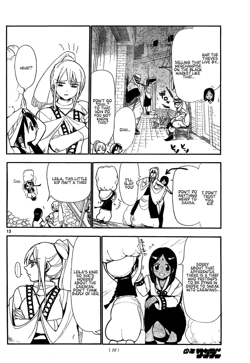 Magi - Labyrinth of Magic Chapter 1 page 13 - Chapter 1: His Name is Aladdin