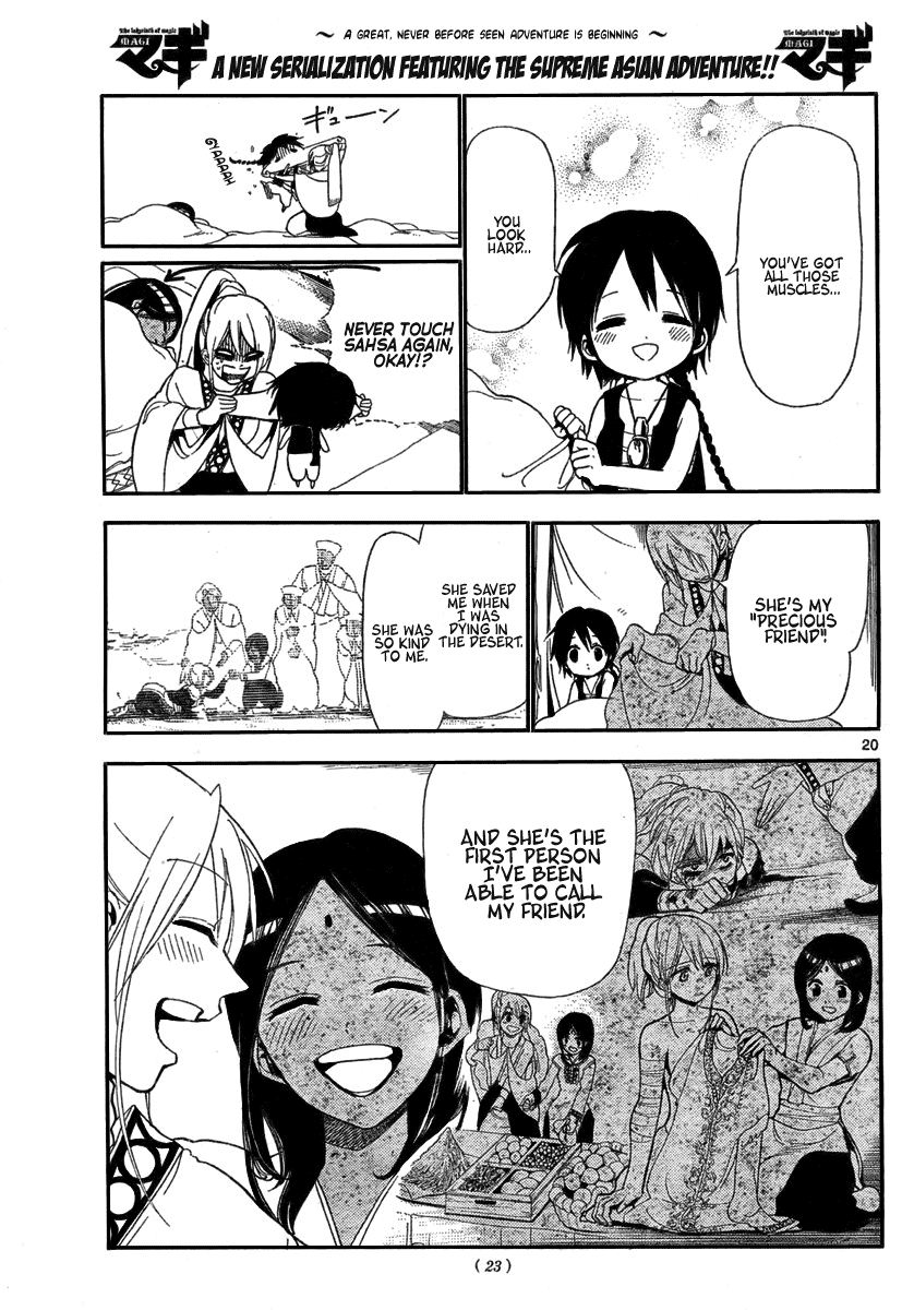 Magi - Labyrinth of Magic Chapter 1 page 20 - Chapter 1: His Name is Aladdin