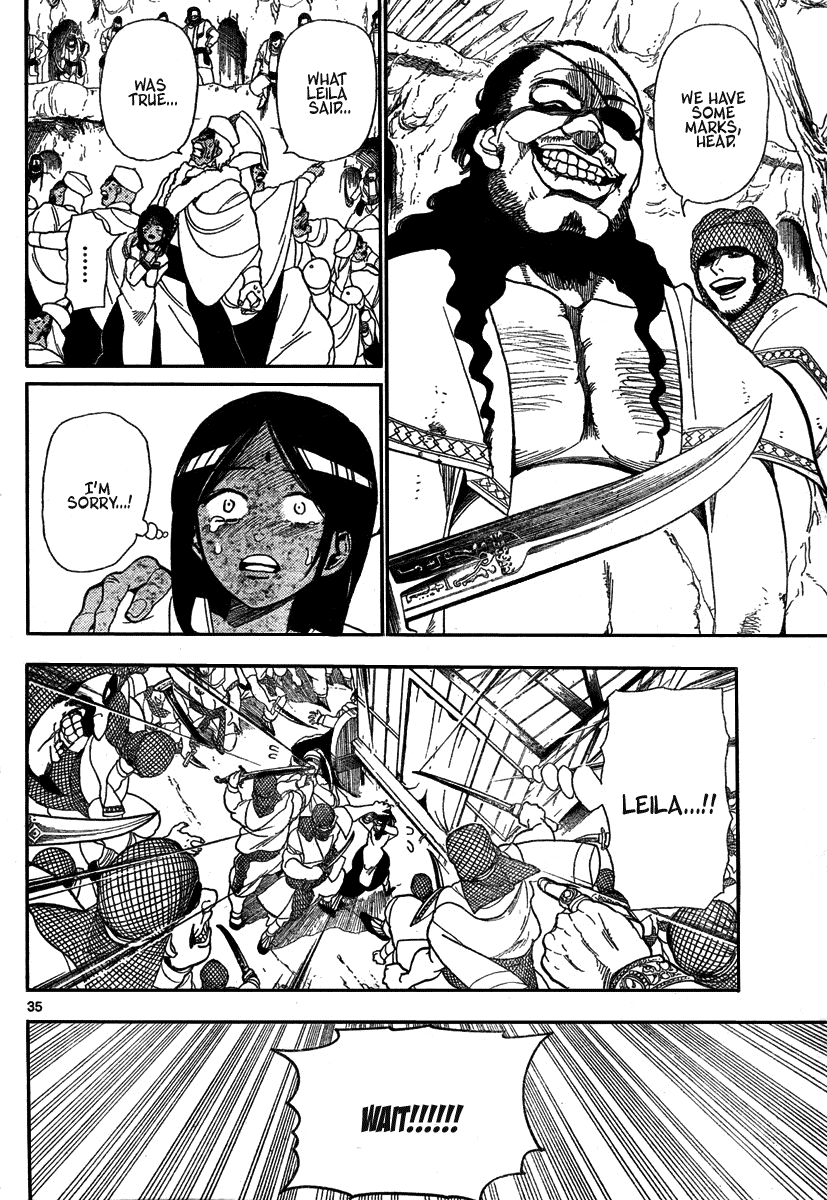 Magi - Labyrinth of Magic Chapter 1 page 35 - Chapter 1: His Name is Aladdin