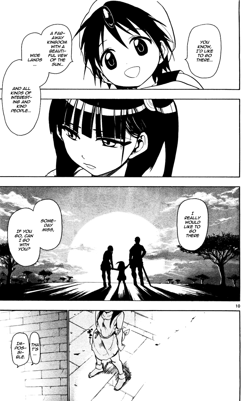 Magi - Labyrinth of Magic Chapter 10 page 11 - Chapter 10: Sabotage