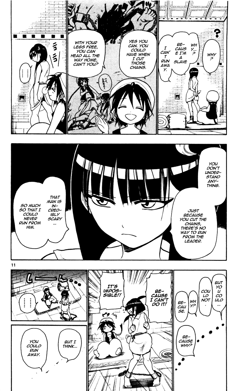 Magi - Labyrinth of Magic Chapter 10 page 12 - Chapter 10: Sabotage