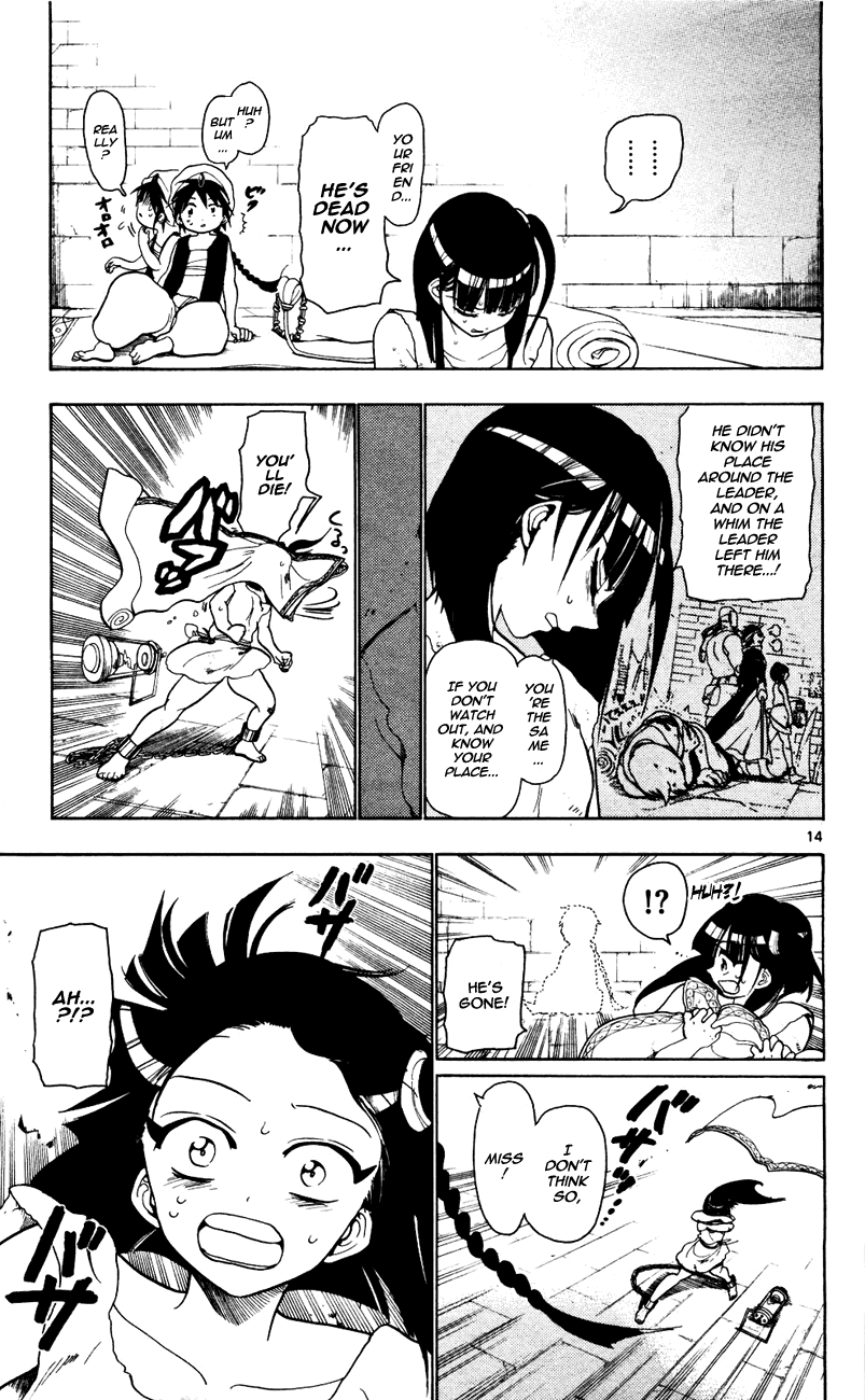 Magi - Labyrinth of Magic Chapter 10 page 15 - Chapter 10: Sabotage