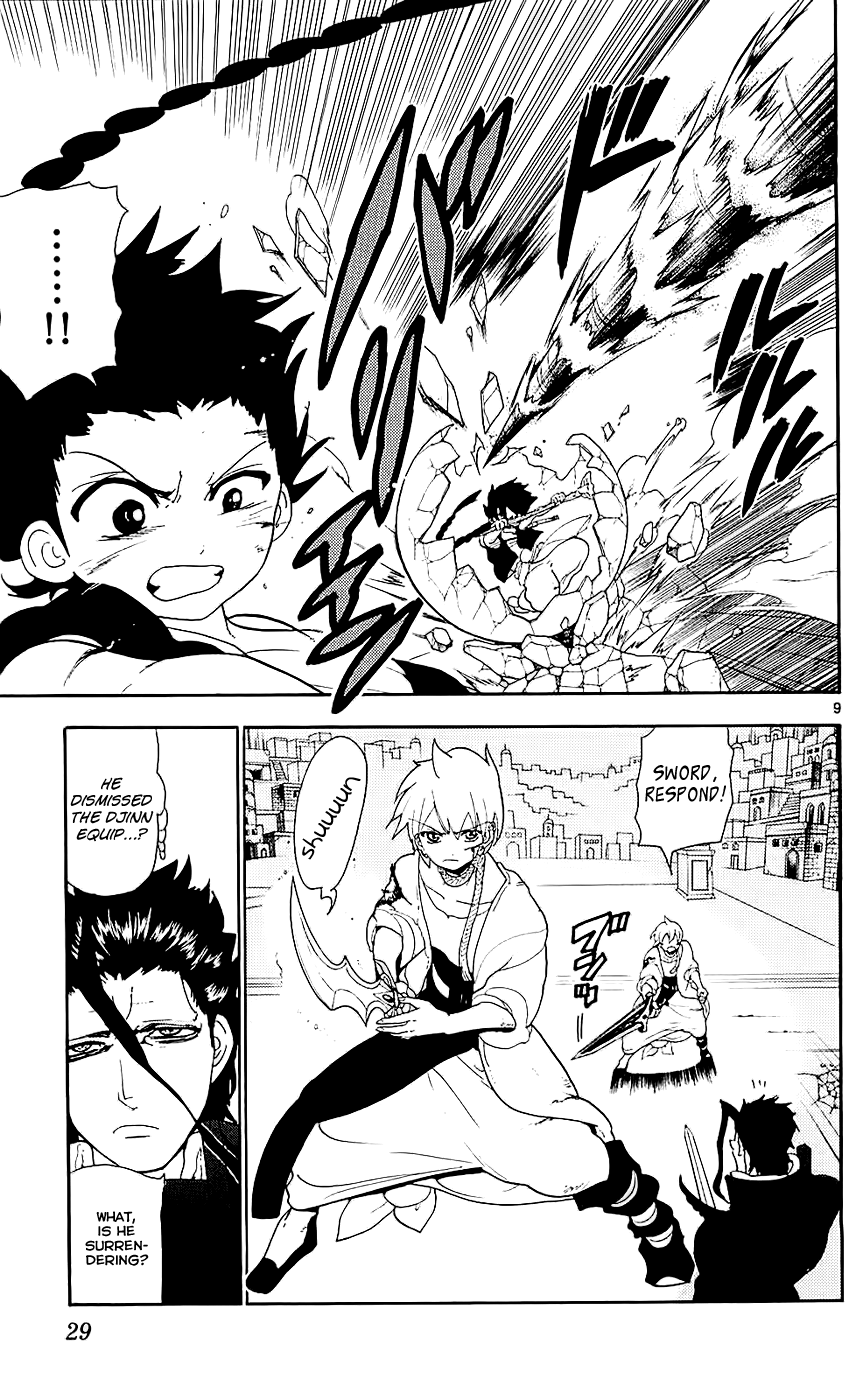 Magi - Labyrinth of Magic Chapter 100 page 10 - Chapter 100: Trump Card