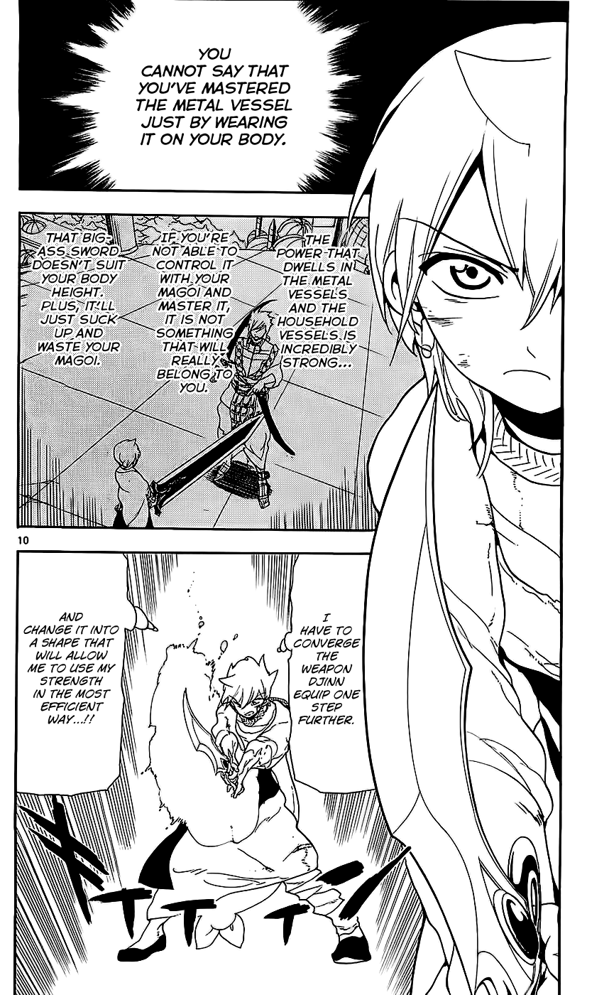 Magi - Labyrinth of Magic Chapter 100 page 11 - Chapter 100: Trump Card