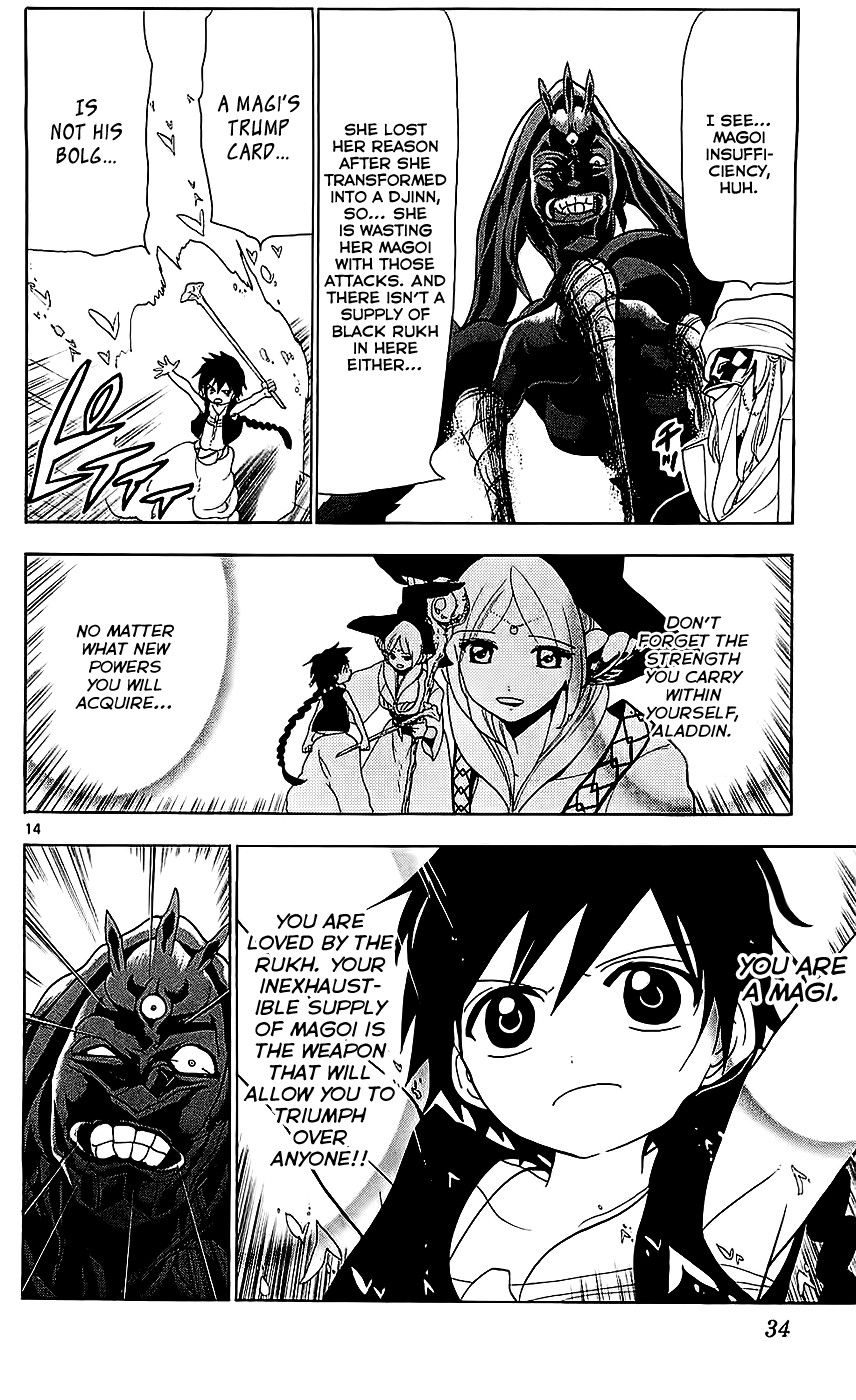 Magi - Labyrinth of Magic Chapter 100 page 15 - Chapter 100: Trump Card