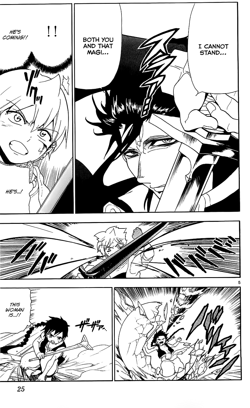 Magi - Labyrinth of Magic Chapter 100 page 6 - Chapter 100: Trump Card
