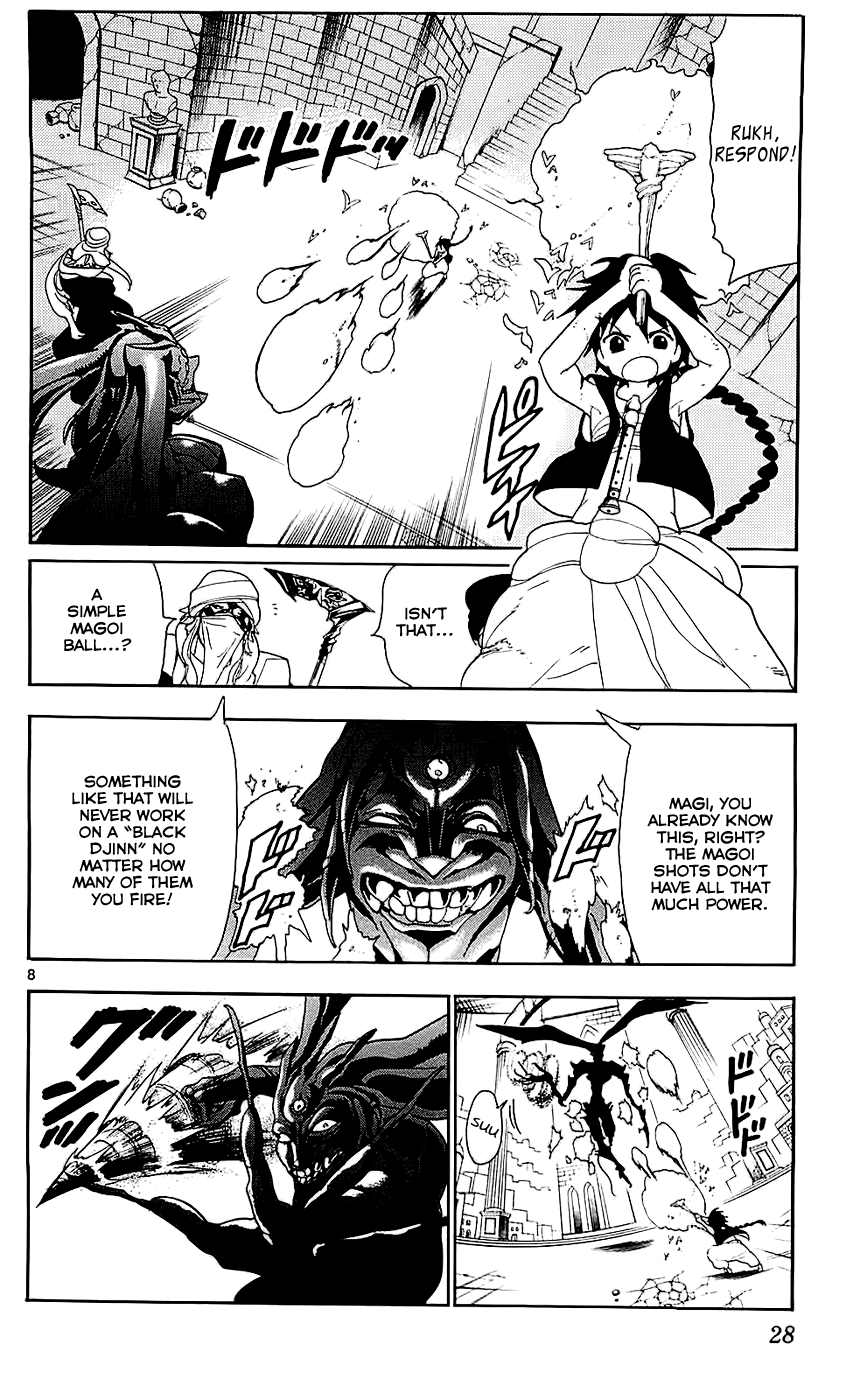 Magi - Labyrinth of Magic Chapter 100 page 9 - Chapter 100: Trump Card