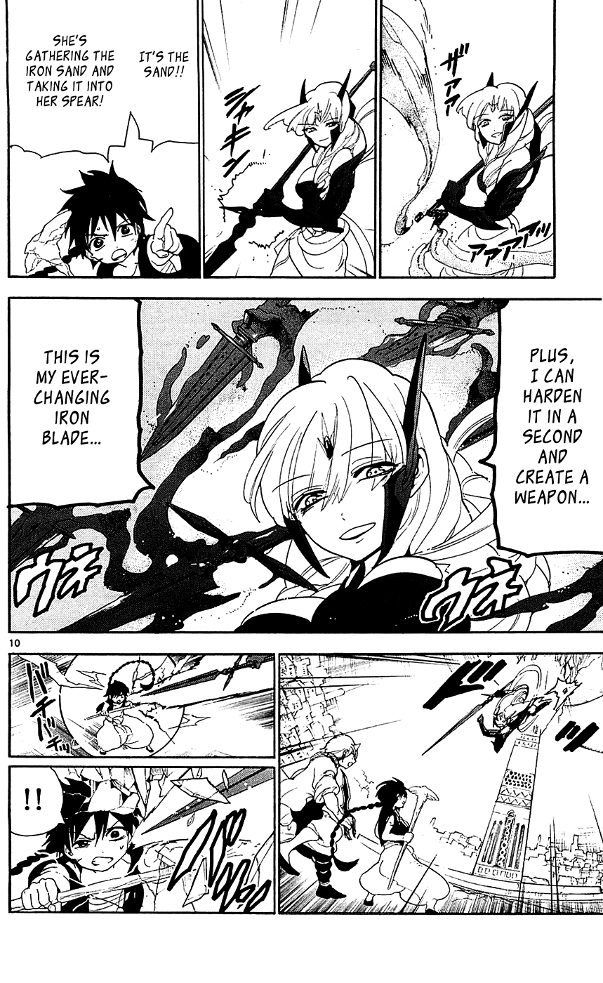 Magi - Labyrinth of Magic Chapter 101 page 11 - Chapter 101: Dark Djinn Equip