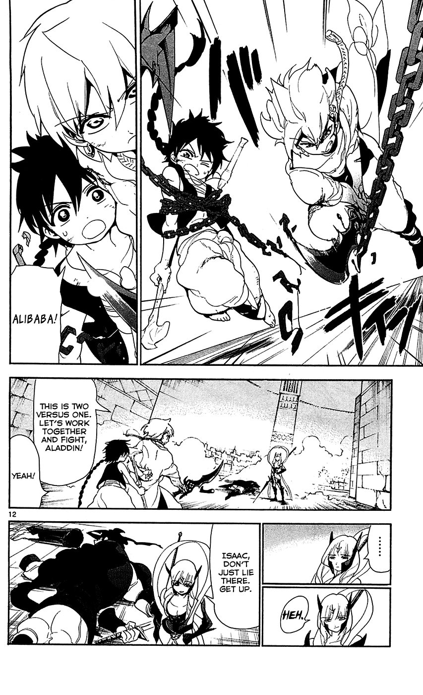 Magi - Labyrinth of Magic Chapter 101 page 13 - Chapter 101: Dark Djinn Equip