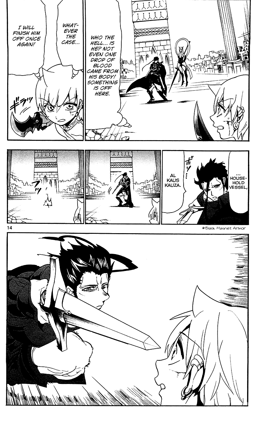 Magi - Labyrinth of Magic Chapter 101 page 15 - Chapter 101: Dark Djinn Equip