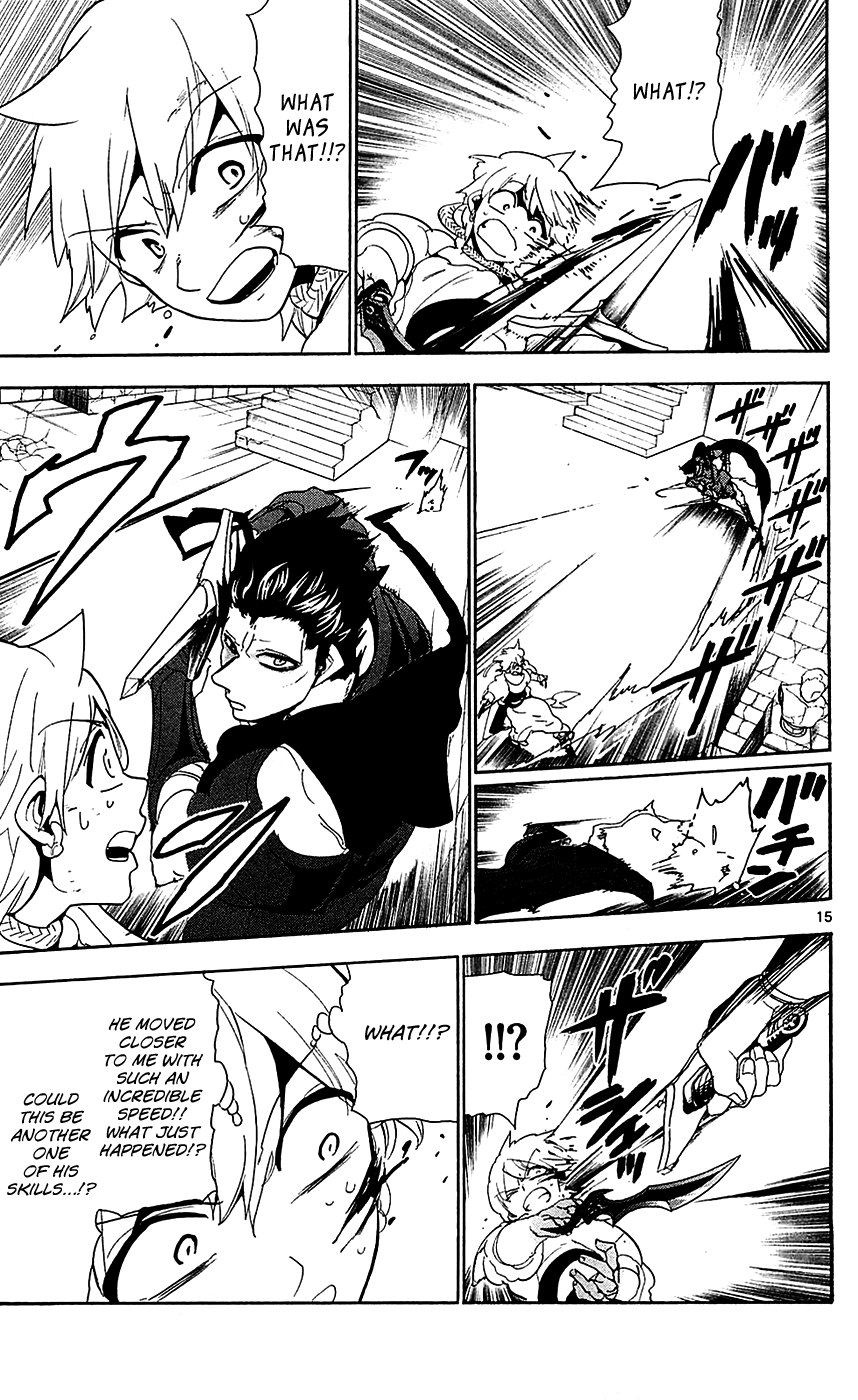 Magi - Labyrinth of Magic Chapter 101 page 16 - Chapter 101: Dark Djinn Equip