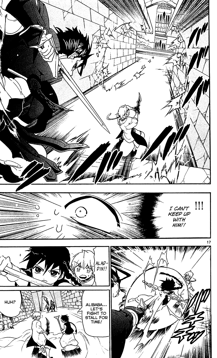 Magi - Labyrinth of Magic Chapter 101 page 18 - Chapter 101: Dark Djinn Equip