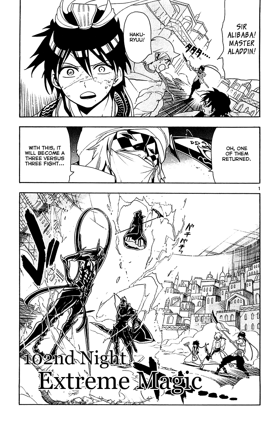 Magi - Labyrinth of Magic Chapter 102 page 2 - Chapter 102: Extreme Magic