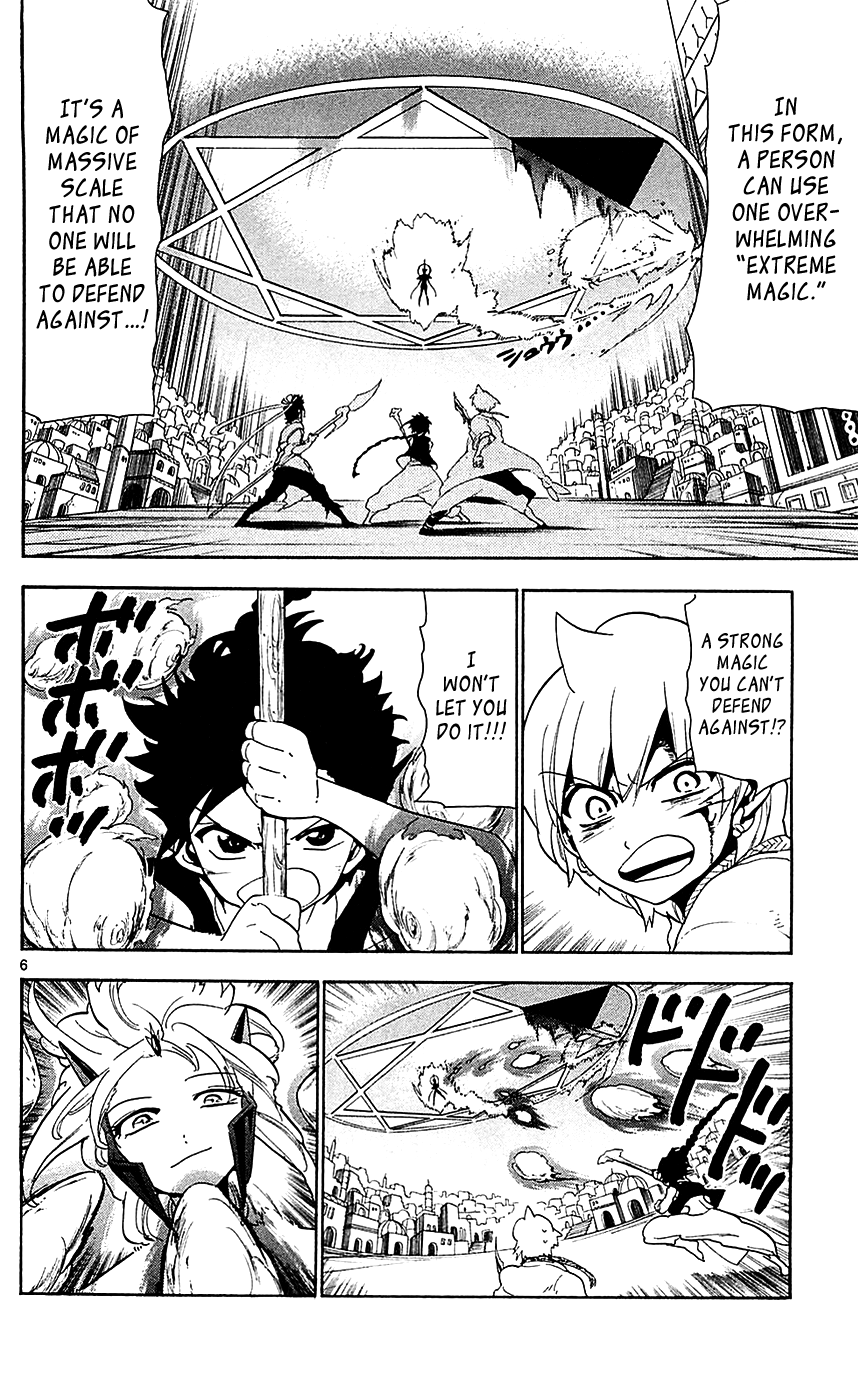 Magi - Labyrinth of Magic Chapter 102 page 7 - Chapter 102: Extreme Magic